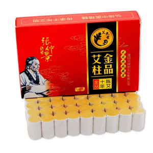 10-Years Purity 60:1 Ratio 54 Rolls Sticks Pure Moxibustion Pure Moxa Sticks