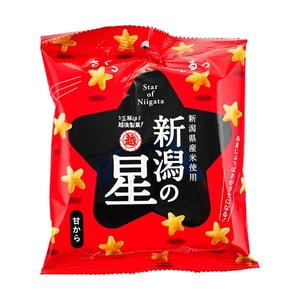 Niigata No Hoshi Rice Cracker Sweet&Salty Flavor 1.40 oz