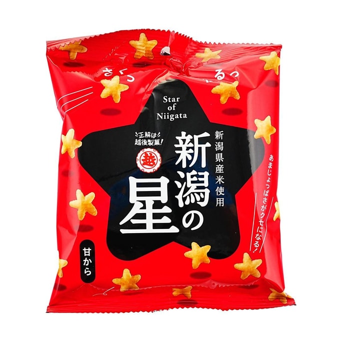 Niigata No Hoshi Rice Cracker Sweet&Salty Flavor 1.40 oz