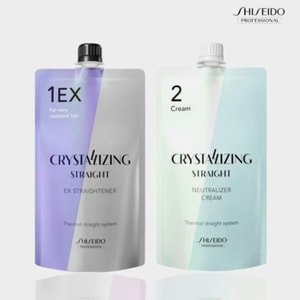 [미국 직배송] 시세이도 크리스탈 스트레이트닝 헤어 스트레이트너 1EX + 2 (일본)