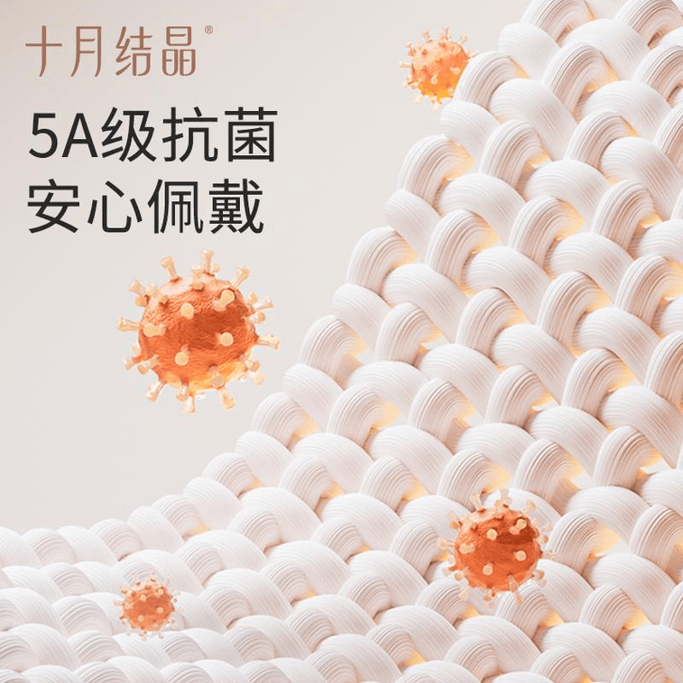 【中国直邮】十月结晶月子帽产后秋冬季帽子12月份女大头围坐月子纯棉产妇头巾元气粉 1件装 3