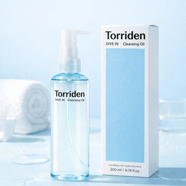 DIVE IN Low Molecular Hyaluronic Acid Cleansing Oil, 6.76 fl oz.