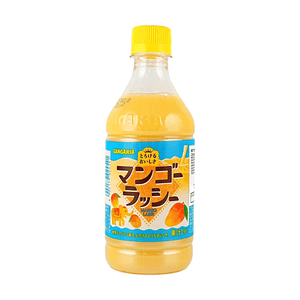 日本SANGARIA三佳利 浓郁芒果拉西风味酸奶饮料 420ml【经典印式芒果优格】