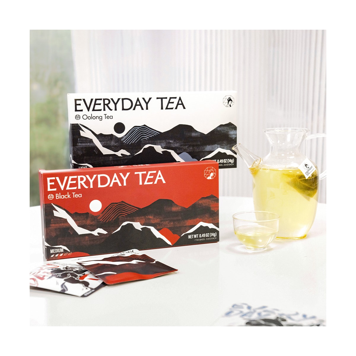 茶颜悦色 习惯茶 红茶 乌龙茶 茶叶茶包组合14g*2盒装