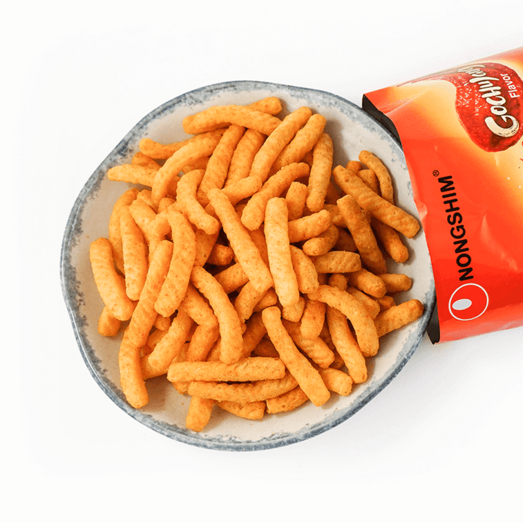 Spicy Gochujang Shrimp Crackers, 2.64 oz 3