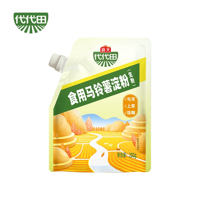 Edible potato starch home use 200g*1 bag