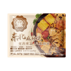 【中国直邮】 元娘娘 双倍麻酱东北正宗黏糊老式麻辣烫速食527g*1袋