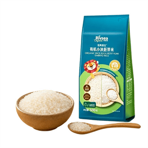 Rice-Duck Organic Germ Rice Nutritional Porridge—A Grain Blend With A Smooth, Fragrant, And Chewy Texture. 500g Of Germ Rice