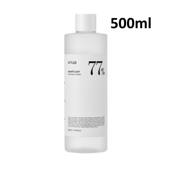 Heartleaf 77 Soothing Toner 500ml