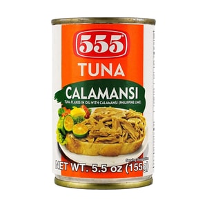Tuna Calamansi - Tuna Flakes In Oil With Philippine Lime , 5.5 oz