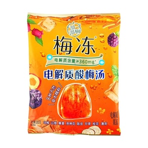 Electrolyte Sour Plum Soup Flavor Jelly 7.05 oz