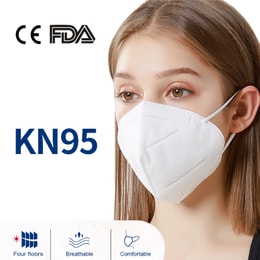 KN95 Dustproof Anti-fog And Breathable Face Masks N95 Mask 95% Filtration Features FFP 50 pcs