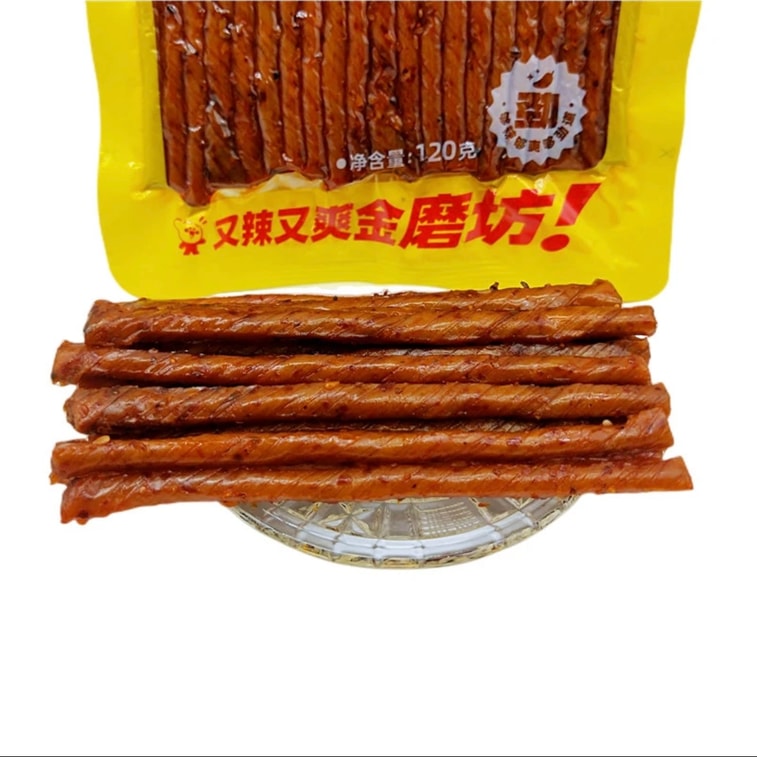  金磨坊 香辣豆筋 香辣味 360g【90g×4袋】【嚼劲十足 够香够味够劲道 】 3