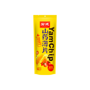 Tomato Flavor Yam Chips - Crispy Snack, 3.17oz