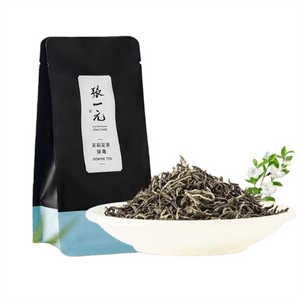 【중국 직배송】 장이위안 자스민차 은호 봄 신차 진한 향 옛 베이징 식량차 선물 특종 50g/봉지