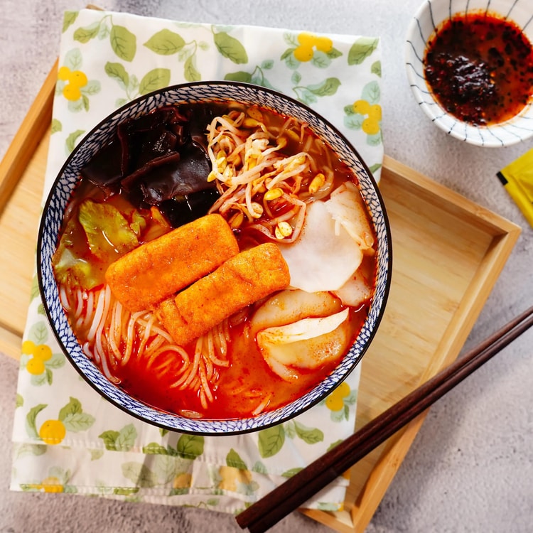 ManXiaoBao Guizhou Sour Soup Rice Noodles, 13.09 oz 【Packaging