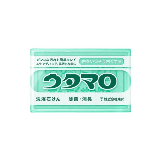 【日本直郵】UTAMARO東邦 魔法皂洗衣皂植物成分衣物去污除味增白專用133g