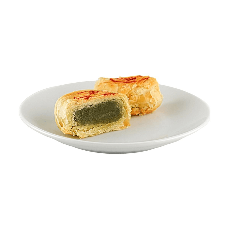 沈大成 无糖龙井茉莉风味月饼+无糖五黑酥饼 400g【2种口味2件组合装】【中秋月饼】【上海老字号点心】 7