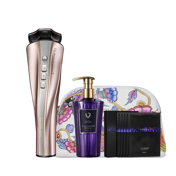 【中国直邮】 日本 Dr.Arrivo 宙斯二代家用射频美容仪 1台 玫瑰粉 单机 提拉紧致 抗皱嫩肤