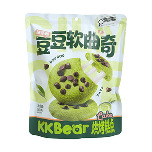 Doudou Soft Cookies Matcha Flavor 5.64oz【Soft & Chewy】【Rich Matcha】