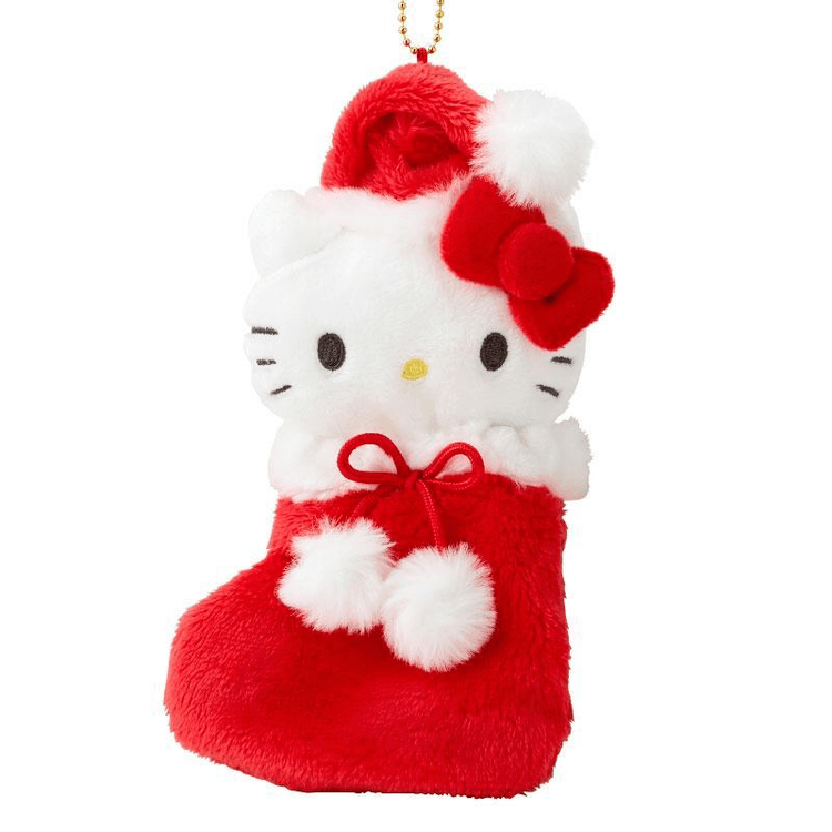 日本直送】サンリオ クリスマスシリーズ ぬいぐるみキーホルダー