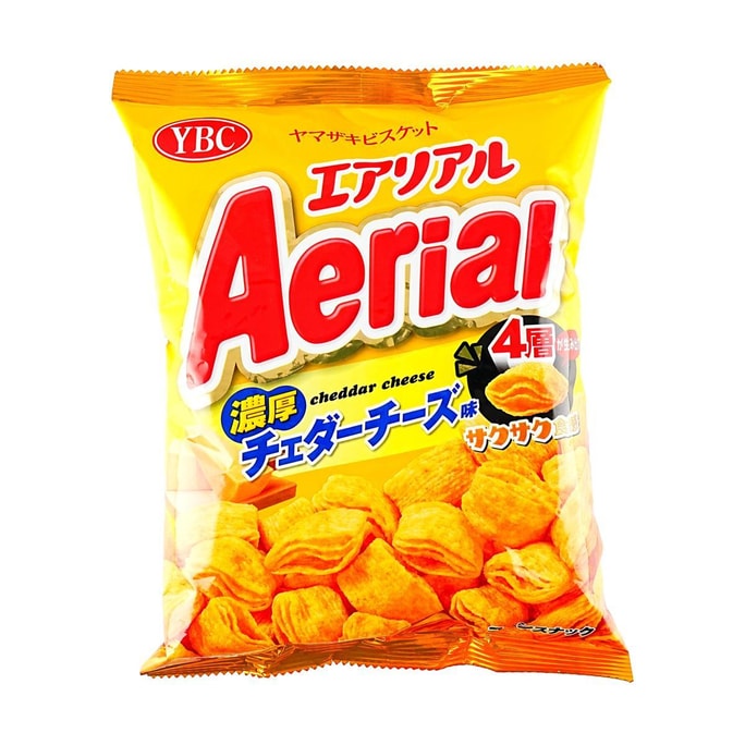 日本YBC山崎 玉米空心脆 切达芝士味 65g