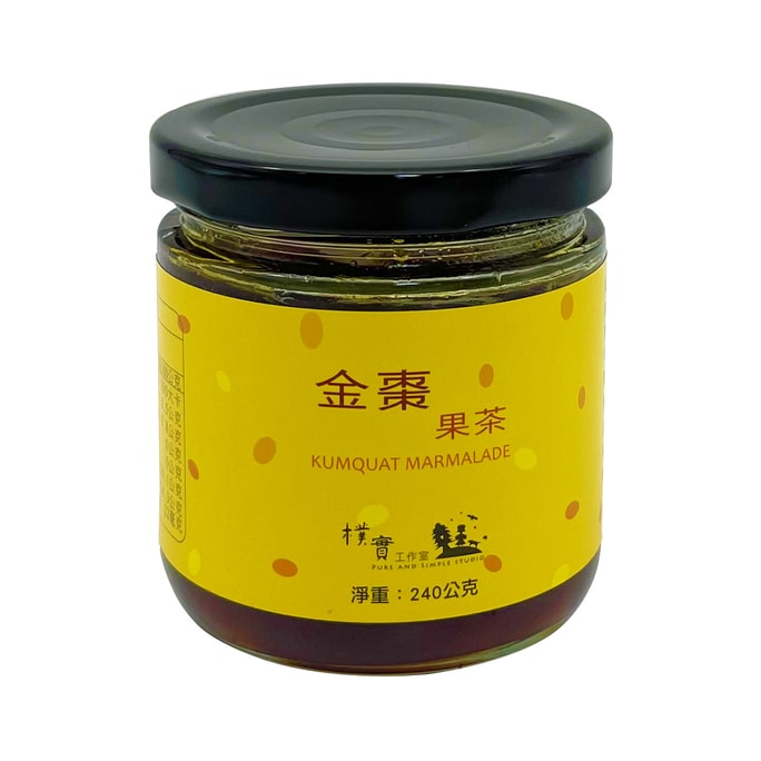[台灣直郵] 樸實 金棗果茶 240g