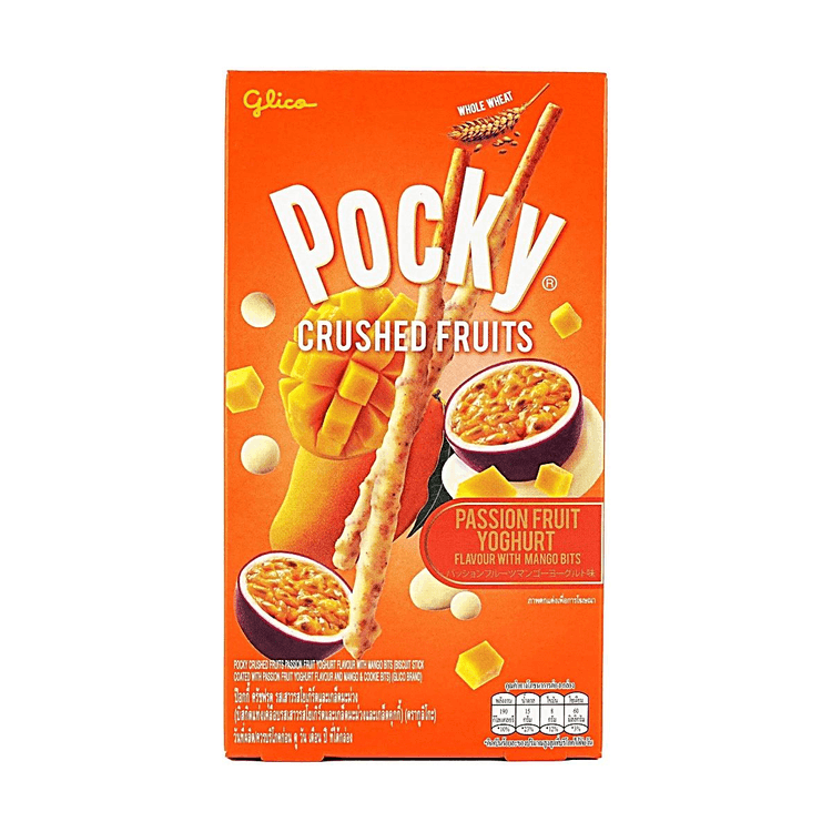 UFES くじ　ポッキーさん　7種 GLICO.TH ポッキービスケット 全粒粉クラッシュフルーツ パッション