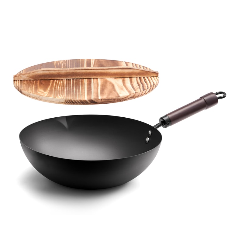 WANGYUANJI 【Stir-Frying For Wok Hei】32CM Chinese Ultimate Iron