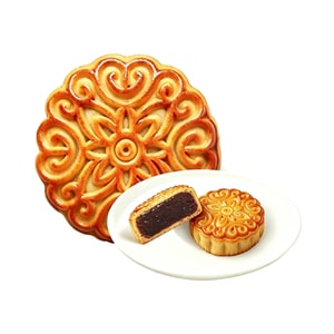 恩点 红豆沙月饼 80g 【传统手工】【红豆控狂喜】【绵密香甜】经典广式风味点心