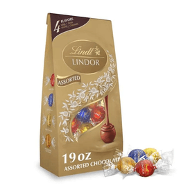 瑞士 LINDT 莲巧克力太妃糖什锦口味装19盎司/540g 年底送礼推荐 送礼好物 圣诞节 感恩节