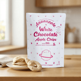Aaaaapple 白巧克力蘋果脆片 40g【食材只有純可可脂巧克力+蘋果】【小紅書爆火 趙露思同款】