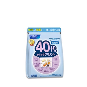 FANCL Comprehensive Nutrition Supplement for Men (40s+) 30 pcs