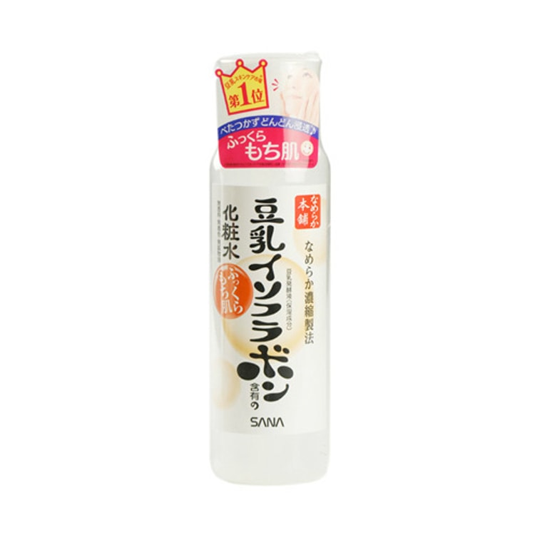 日本SANA莎娜 豆乳美肌 保湿化妆水 清爽型 200ml 新包装 敏感肌可用 3