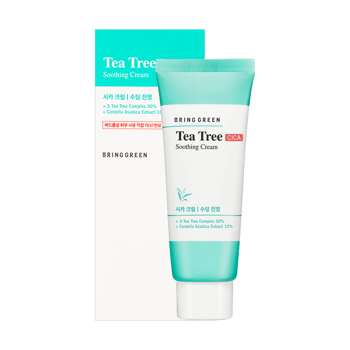 Tea Tree Cica Soothing Cream for Acne 100ml