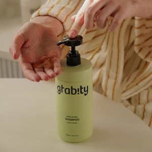 韩国GRABITY 防脱固发洗发水 加强型 475ml​​ 缓解脱发 极细发质/短发专研