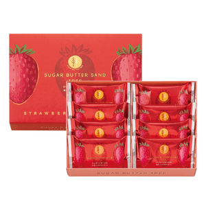 日本 砂糖奶油树 期间限定 浓莓巧克力三明治黄油饼干 8枚装