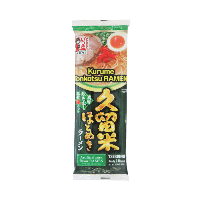 ITSUKI Five Wood Food||AFO 돈코츠 조림 일본식 구루메 쌀국수||105g