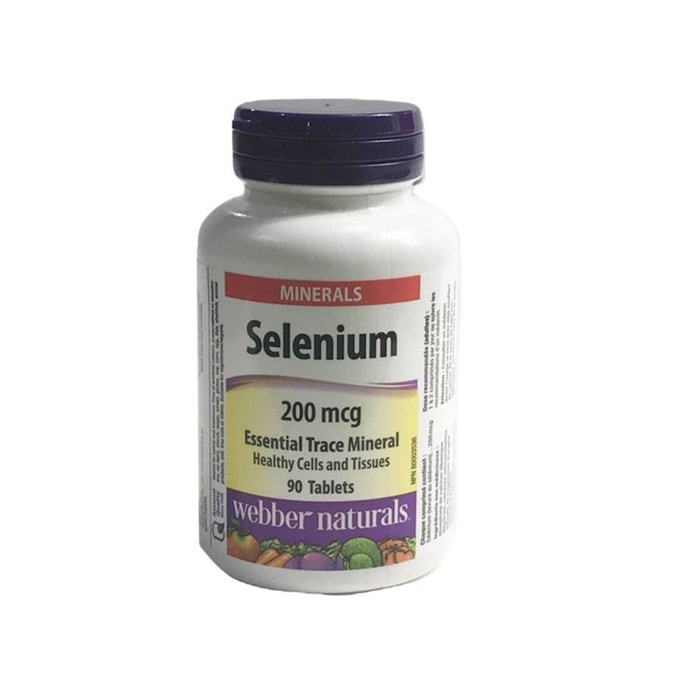 Selenium  200mcg  90 Tablets