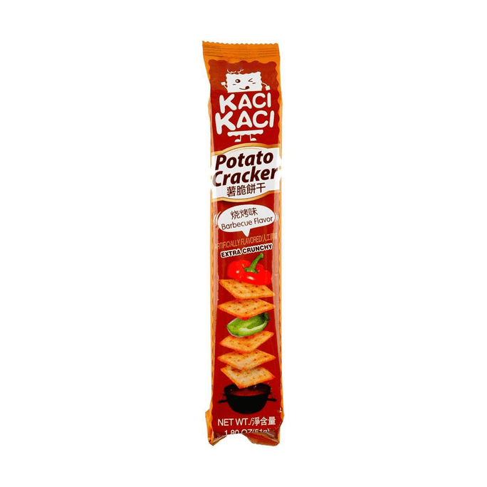 KACIKACI 喀吱脆薯脆餅乾 烤肉口味 51g