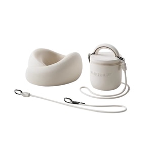 【中國直郵】 腦洞氛子 旅行枕 第三代 白色 1 個 頸枕 護頸枕頭 隨身攜帶 u型枕ES3