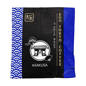EDO TOKYO COFFEE Asakusa Drip Coffee Bags 0.35oz*3