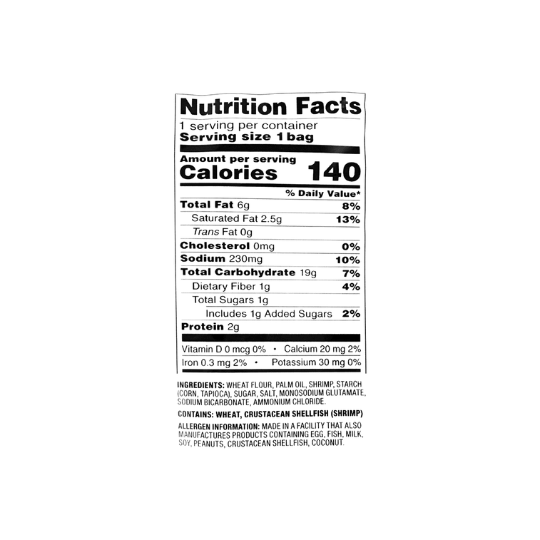 Product Detail - Shrimp Chips Original, 1oz - image5