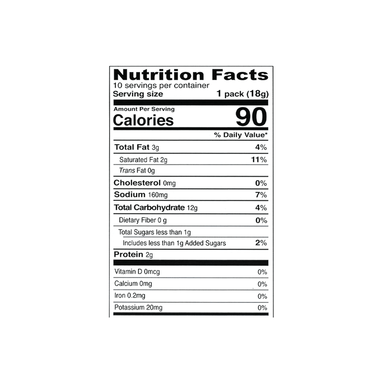 프리츠 스낵 스틱 오리지널 180 g 12