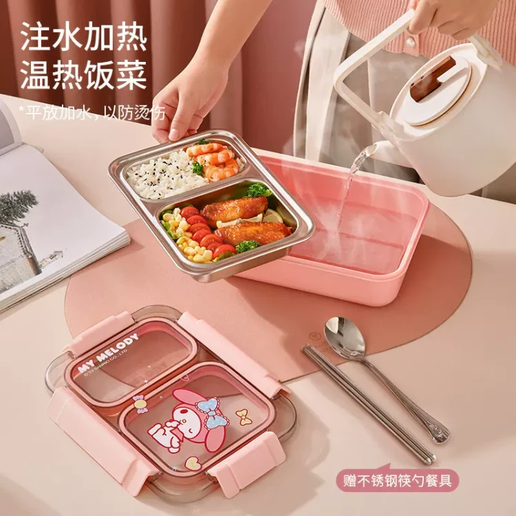 Sanrio Melody Insulated Lunch Box 1Set - Yami.com