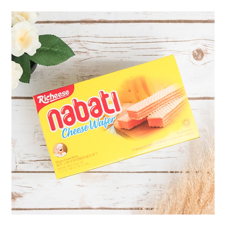 ナバティ チーズウエハース 200g [商品賞味期限表示形式: 日/月/年] 4