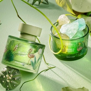 THE BEAST野兽派 香氛礼盒 香薰蜡烛礼品家居卧室散香器 清新龙舌兰小温暖礼盒 香薰+晶石【情人节礼物】