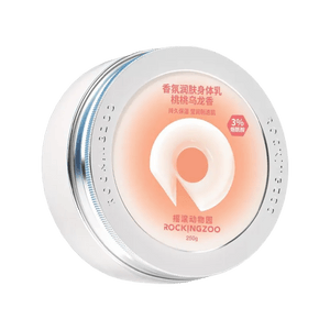 摇滚动物园 大茶罐身体乳 白罐升级版 #桃桃乌龙 Peach Oolong 250g 深层滋润持久留香