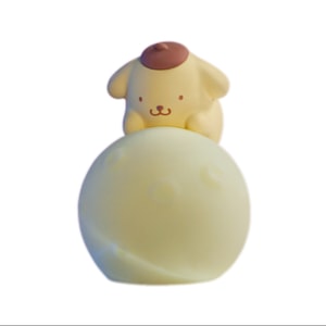 [중국 직송] 산리오 문 시리즈 나이트 라이트 실리콘 장식 만화 크리에이티브 선물 귀여운 나이트 라이트 - 푸딩 도그 1개