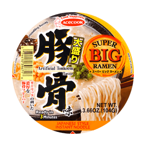 Super Big Ramen Tonkotsu Flavor, 3.66 oz